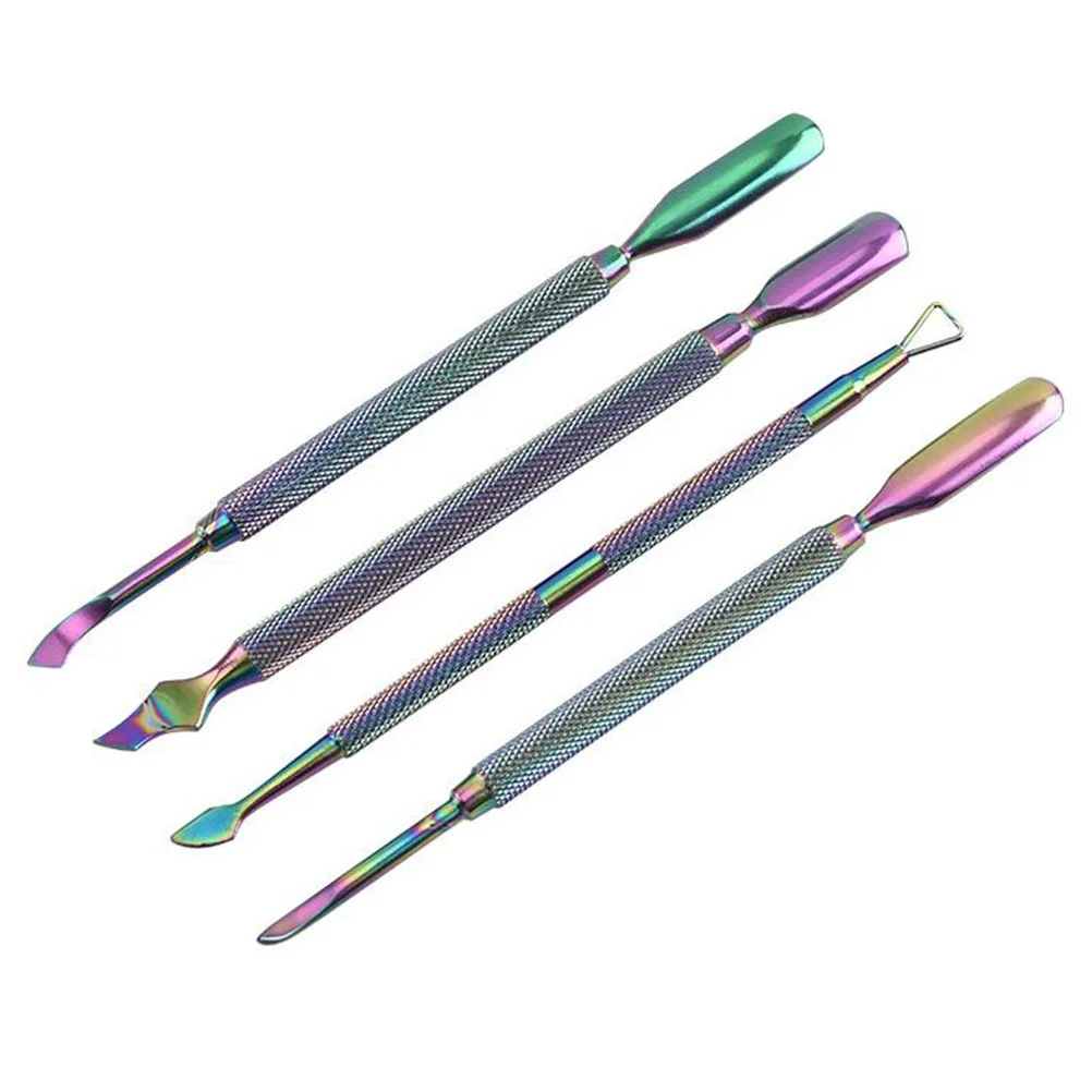 

4Pcs Colorful nail Art Tools Practical Manicures Accessories for Home Professional Use Nail Art Supplies