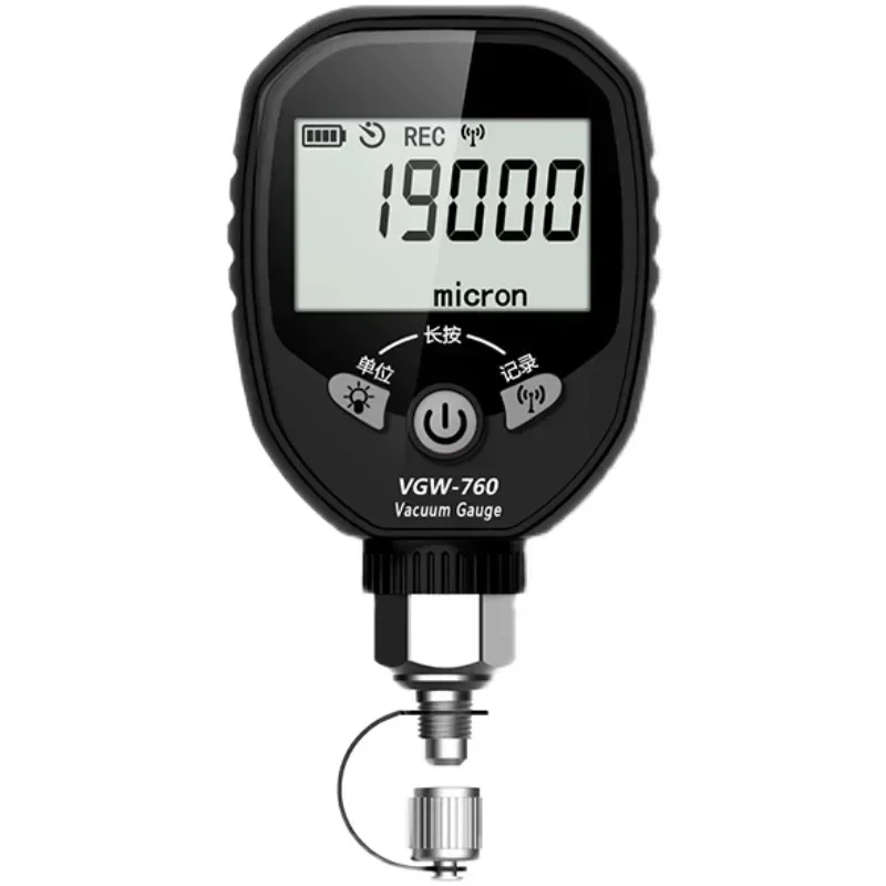 Wireless Vacuum Gauge VGW-760 Intelligent High-Precision Digital Electronic Refrigerant  Negative Pressure