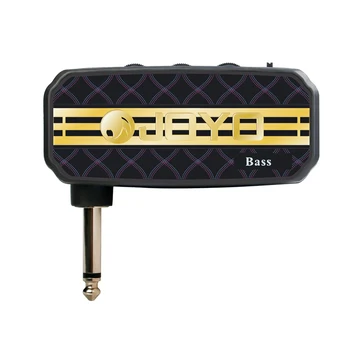 Joyo JA-03 amplificador de guitarra baixo portátil mini amplificador de fone de ouvido 6 efeitos sonoros amplificador de guitarra elétrica acessórios de guitarra