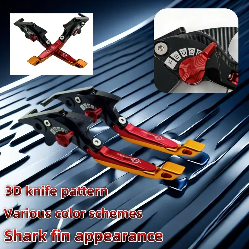 

3D Brake Lever Set For Honda CBR125R 2004-2010 Motorcycle Parts Foldable Adjustable Handle Levers 2005 2006 2007 2008 2009
