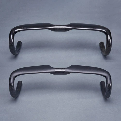UD 탄소 섬유 자전거 핸들 바 도로 자전거 핸들 바 31.8mm 도로 구부러진 바 400/420/440mm 내부 케이블