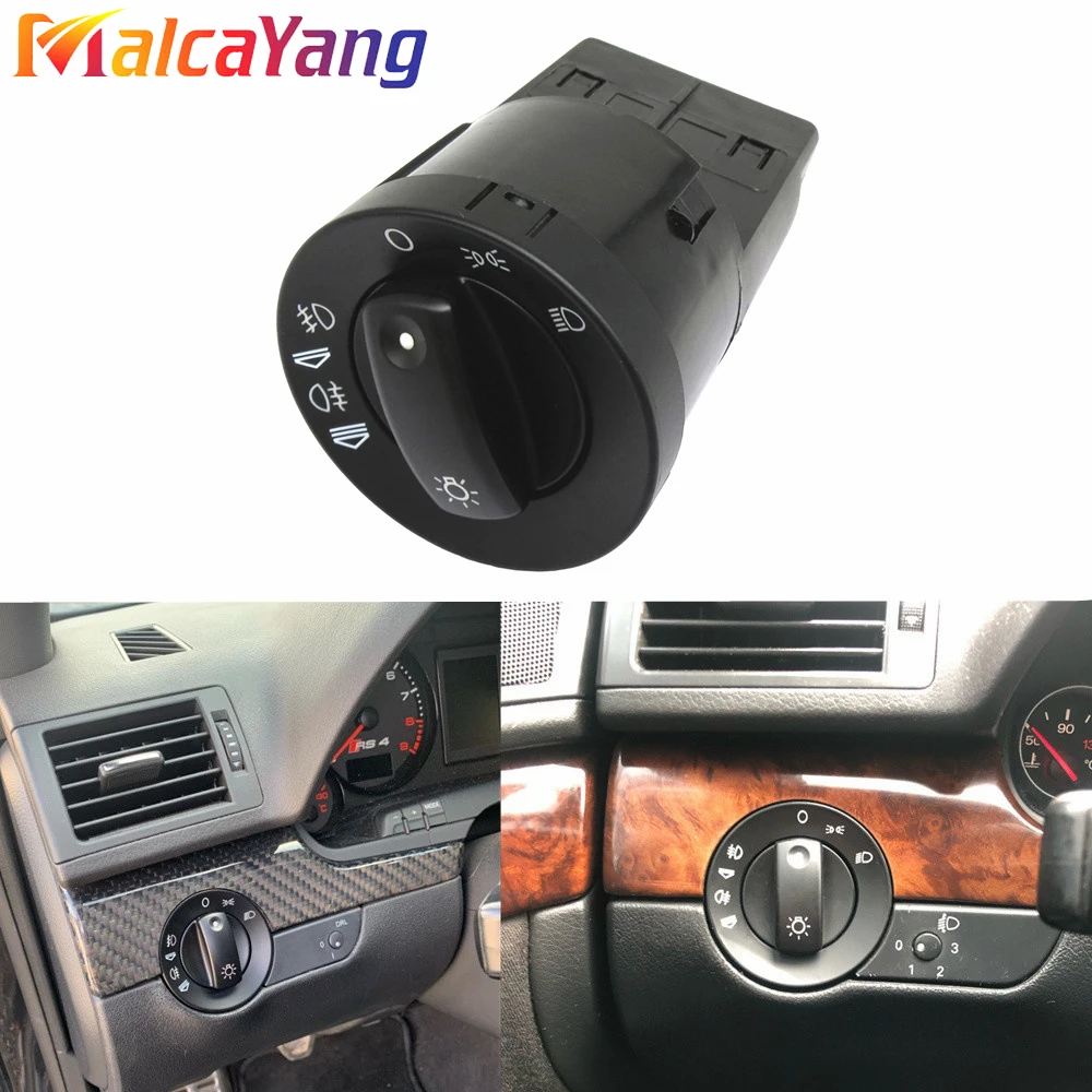 Car Headlight Fog Light Switch Replace Accessories For AUDI A4 B6 2000-2004 A4 B7 2004 2005-2007 8E0941531A