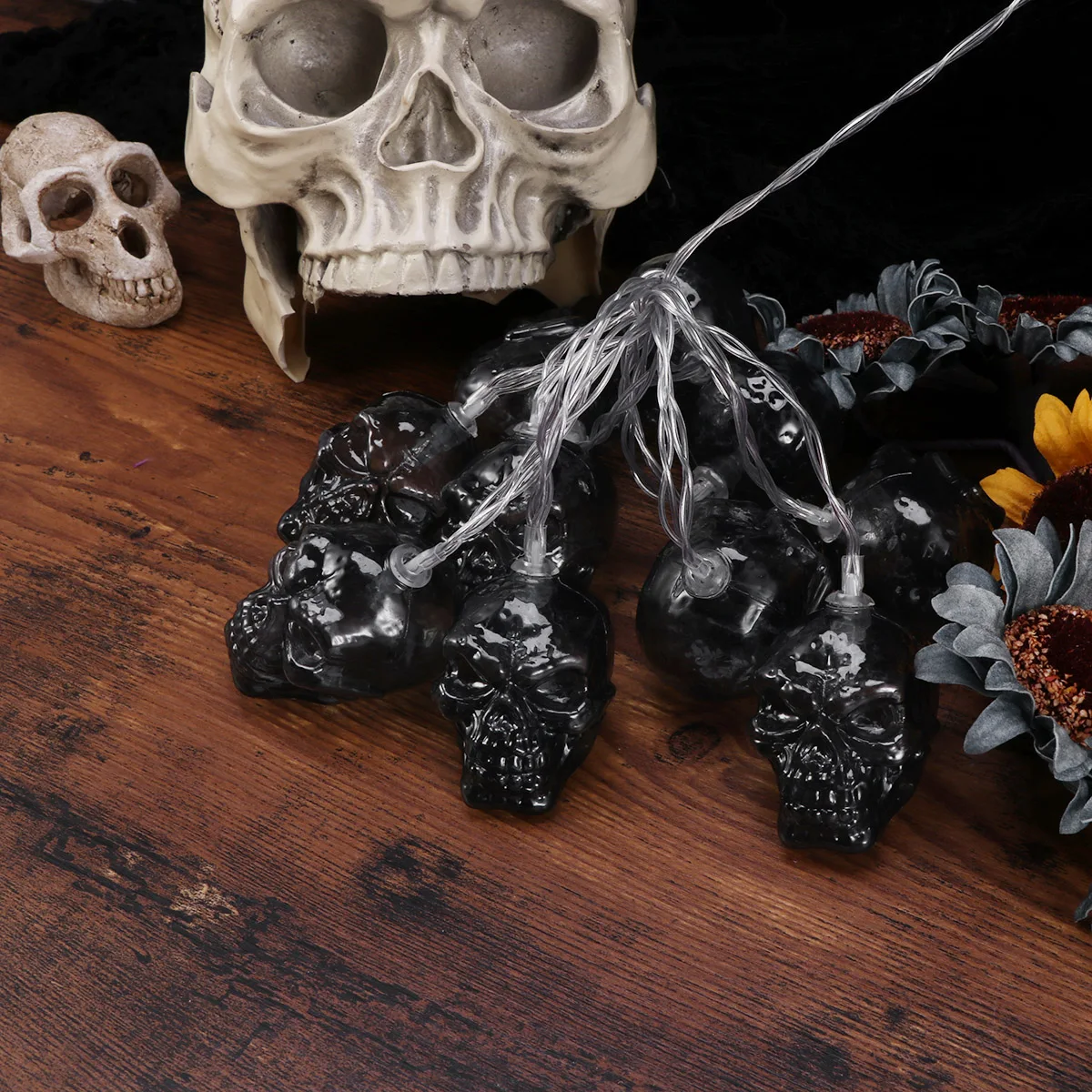 

Skull Lighting Chain Fairy Lights Holiday Party Decoration LED Garlands