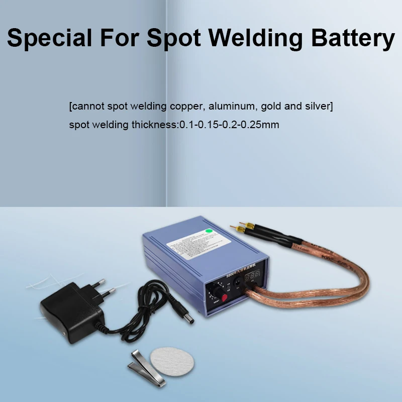 Portable 5000W Spot Welder 3500mAh Welding Soldering Machine 18650 Battery Pack Welding Tool 10-gears Adjustable Nickel Strip