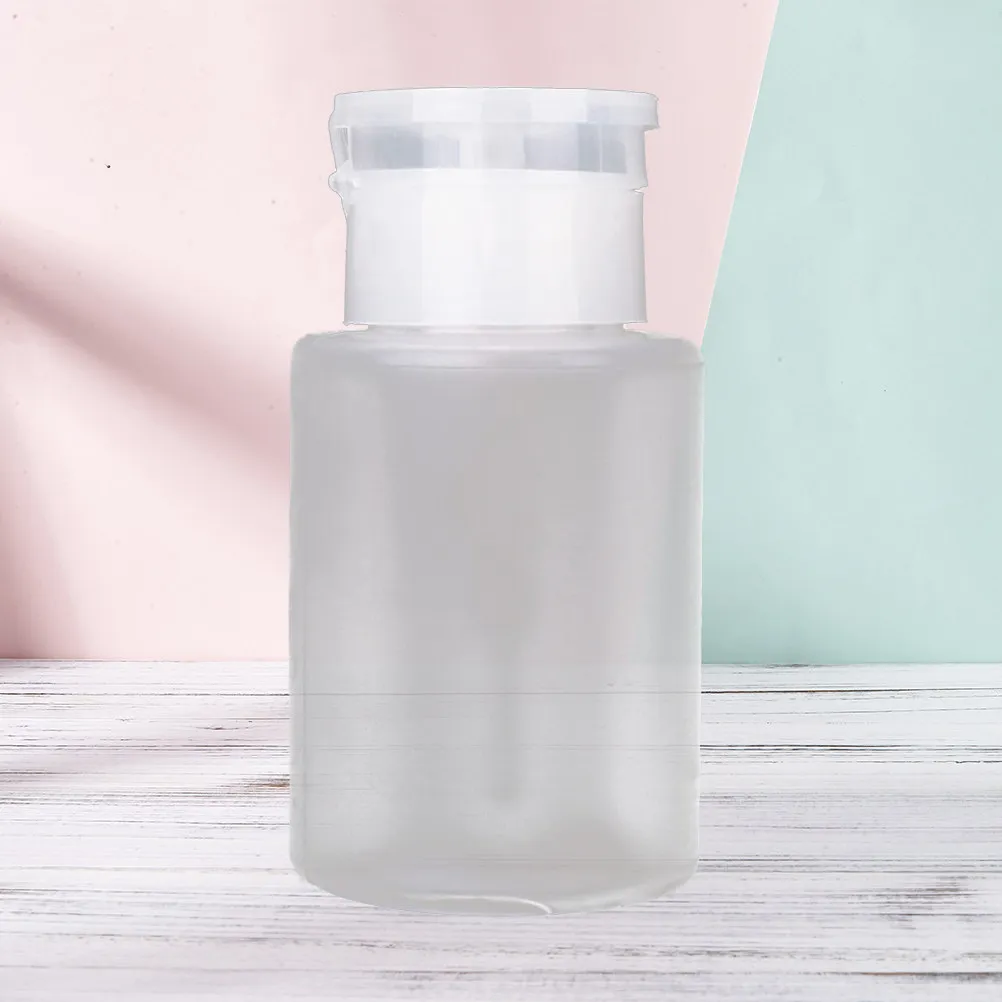 150ml Nail Polish Remover Bottle Leakproof Pump Empty Dispenser Manicure Tool Alcohol Liquid Storage Nail Polish Remover Bottle
