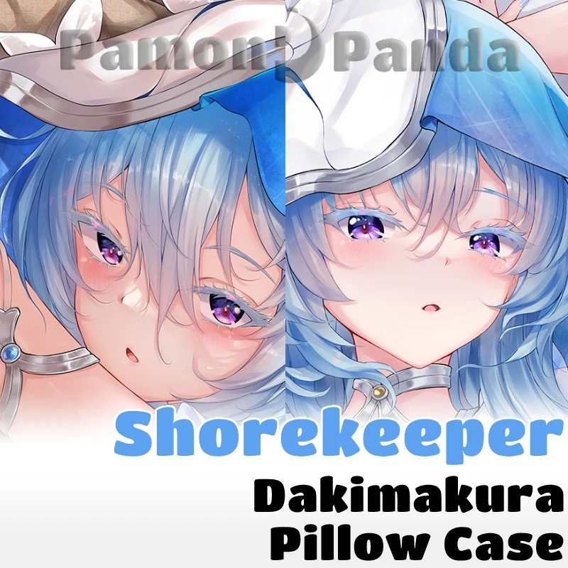 Shorekeeper Dakimakura Wuthering Waves Pillowcase Hugging Full Body Sexy Pillow Case Cushion Cover Home Bedding Decor Otaku Gift