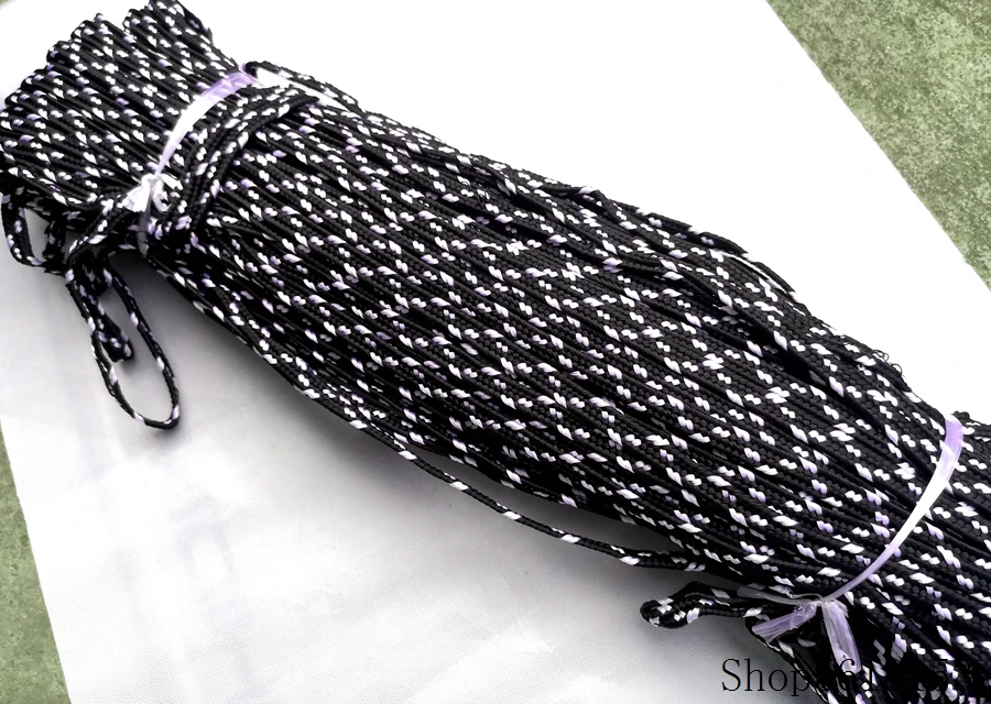 200-500cm black and whiter wide sword binding rope Rope For Japanese Katana sword wakizashi tanto