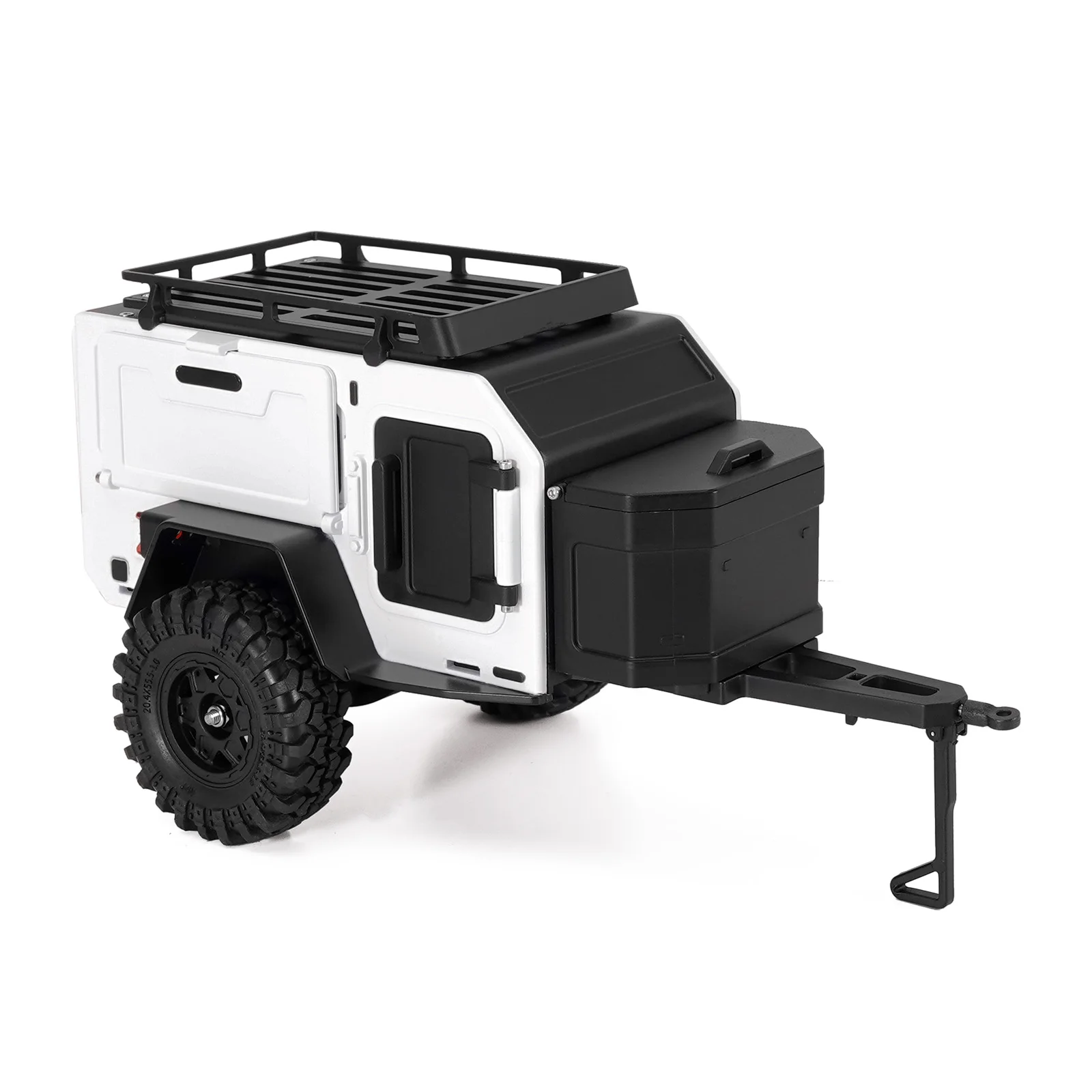

Off-Road Camping Trailer for 1/18 1/24 RC Crawlers TRX4M SCX24