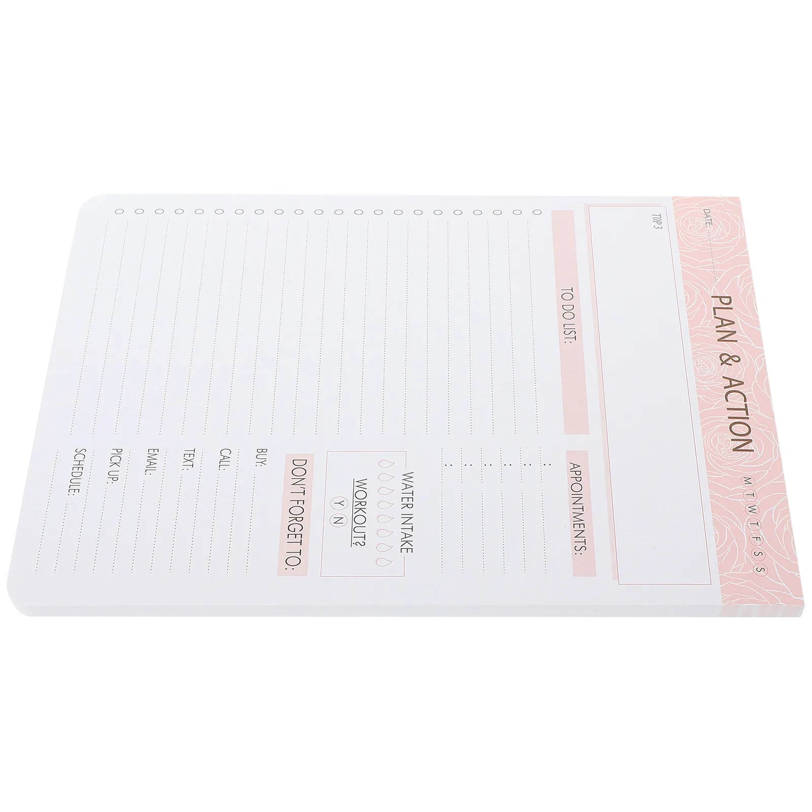 

Удобный многофункциональный отрывной блокнот-планировщик, ежедневник, блокнот для заметок, портативный домашний планировщик