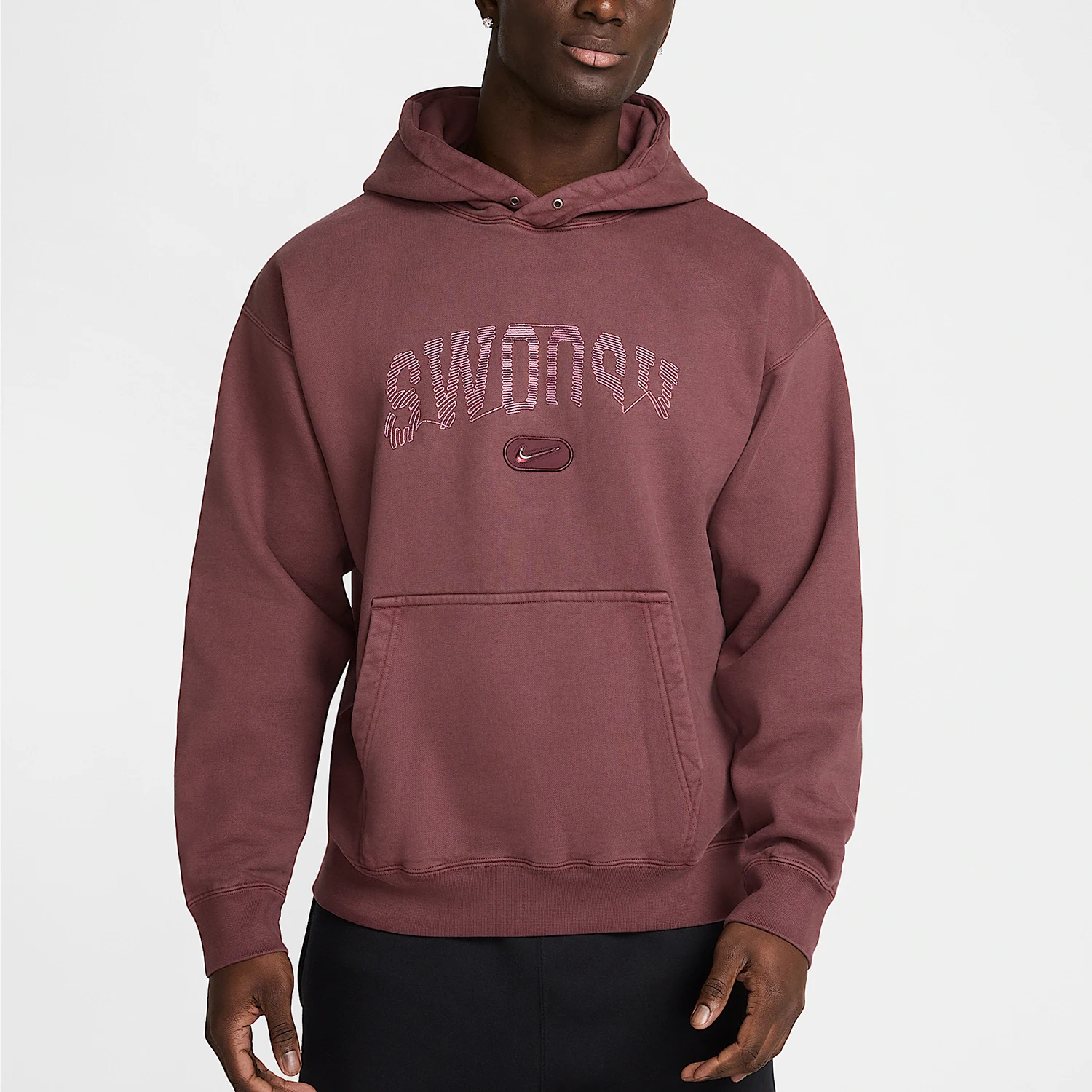 

Nike genuine Spring New Men's Knit Loose Fleece Pullover Sweatshirt HJ2230-652