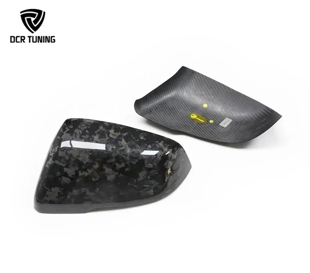 Dry Carbon Fiber Mirror Cover Stick on for TOYOTA SUPRA 2018+ for BMW F40 F52 F45 X1 Z4 2016-2022 Support Mixed Batch