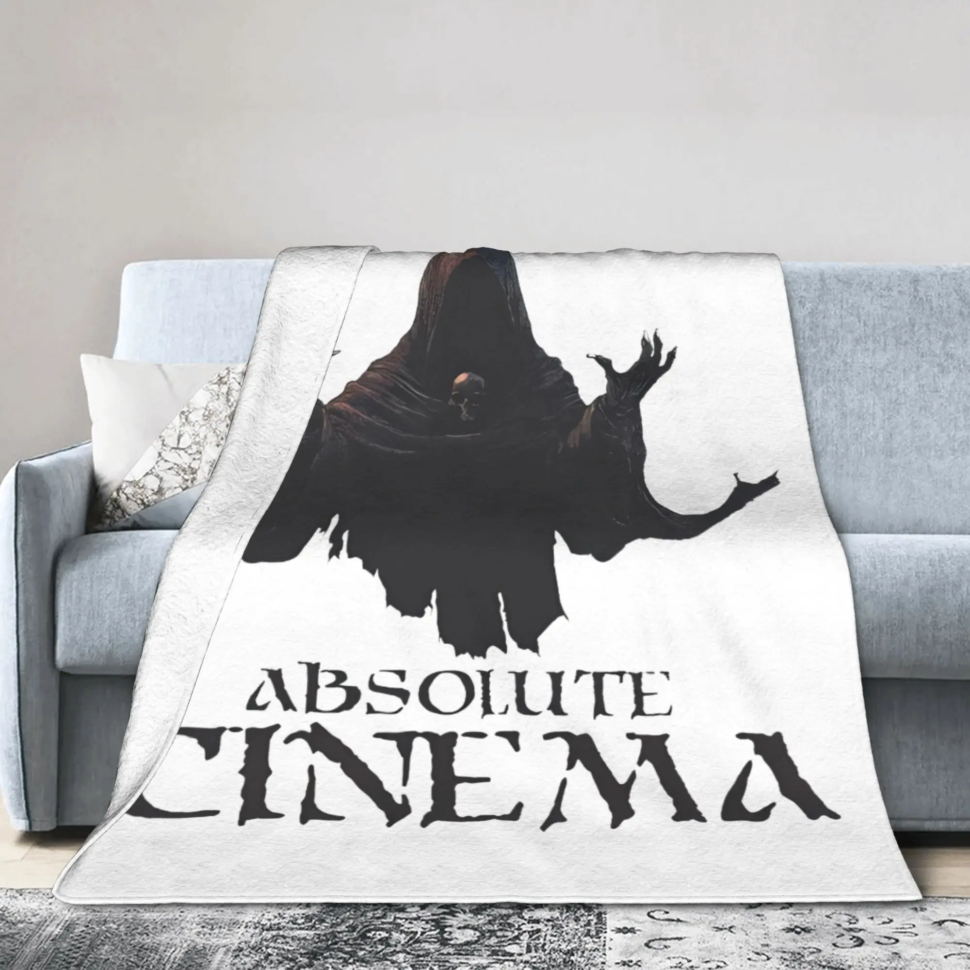 Paths Exile Absolute Cinema Funny Blankets Flannel ARPG Game Lightweight Throw Blanket for Bedding Gift Portable