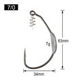 4pcs 7-0 7g