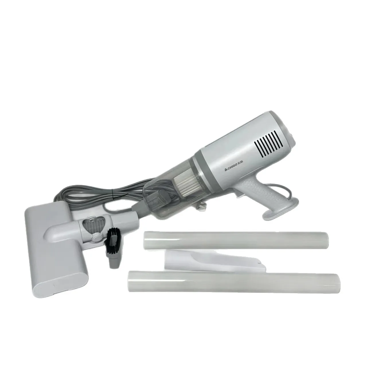 مكنسة كهربائية Zhigao متعددة الوظائف CR628 منزلية صغيرة وكبيرة الحجم عالية الشفط ومتعددة الوظائف من نوع الدفع اليدوي