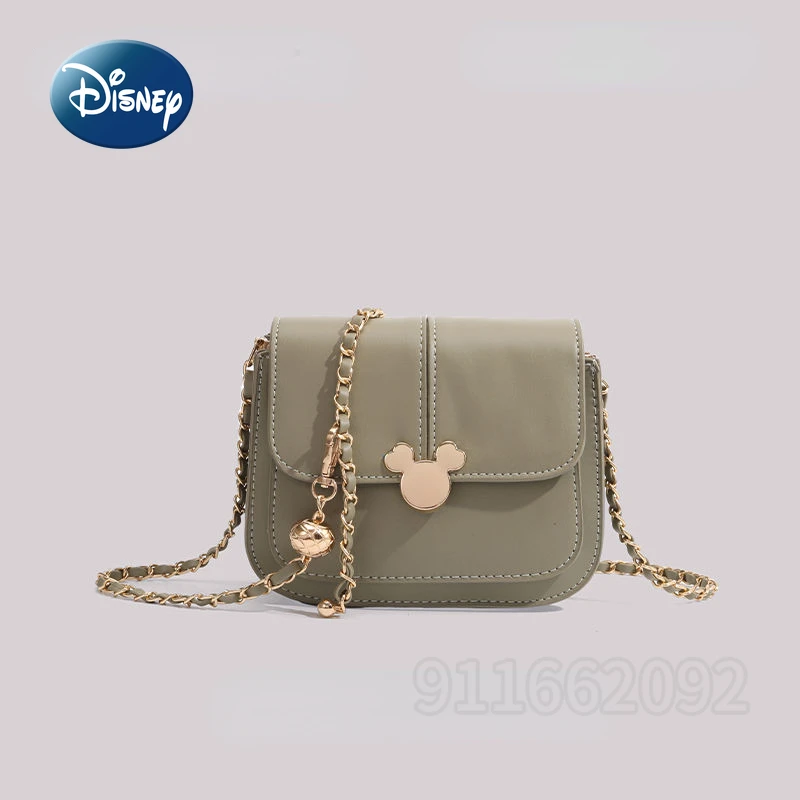 Disney Mickey New Mini Women's Bag Cartoon Cute Women's Shoulder Bag Fashion Women's Shoulder Messenger Bag High Quality