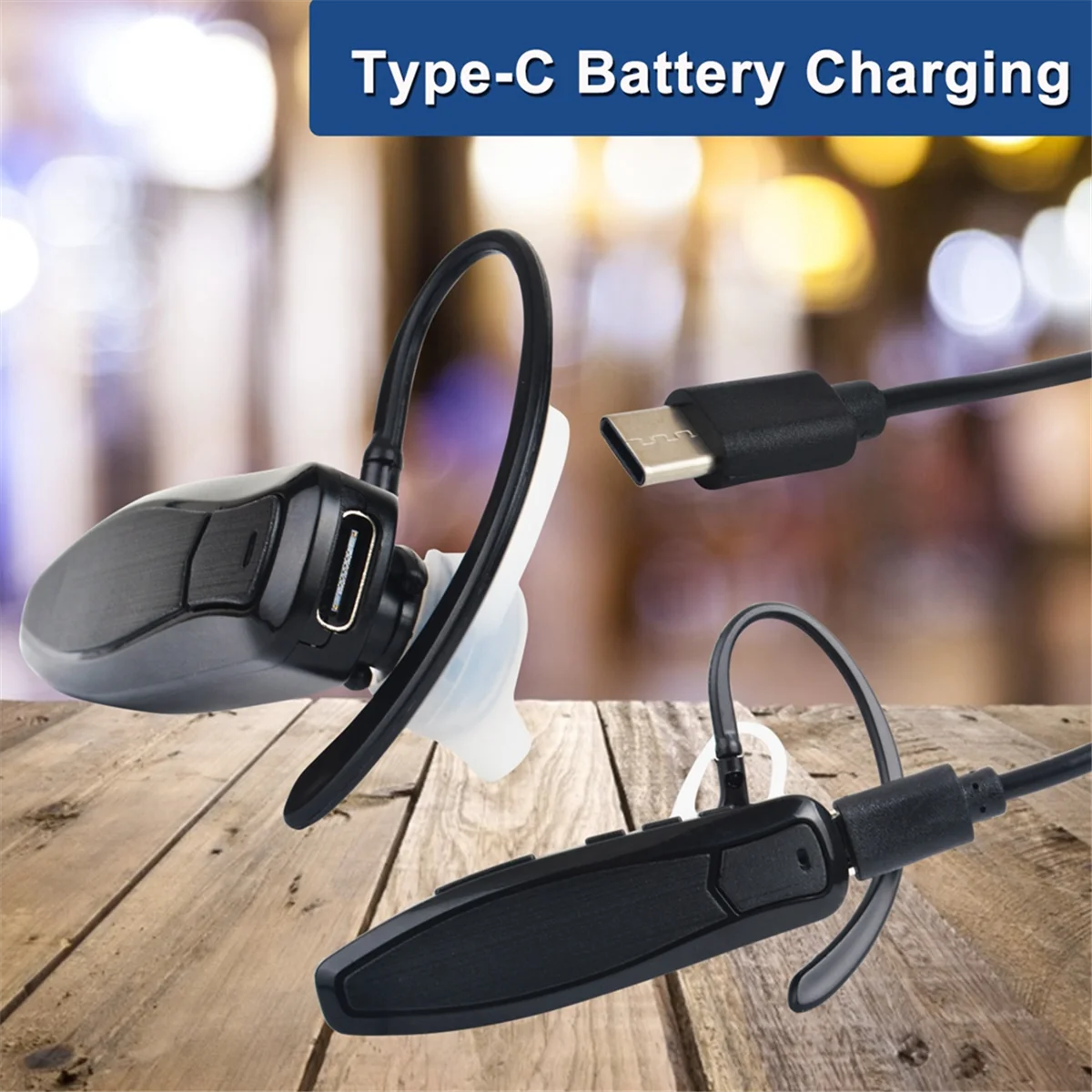 Walkie Talkie Headset PTT Bluetooth nirkabel, adaptor Headset mikrofon KENWOOD colokan K bebas genggam