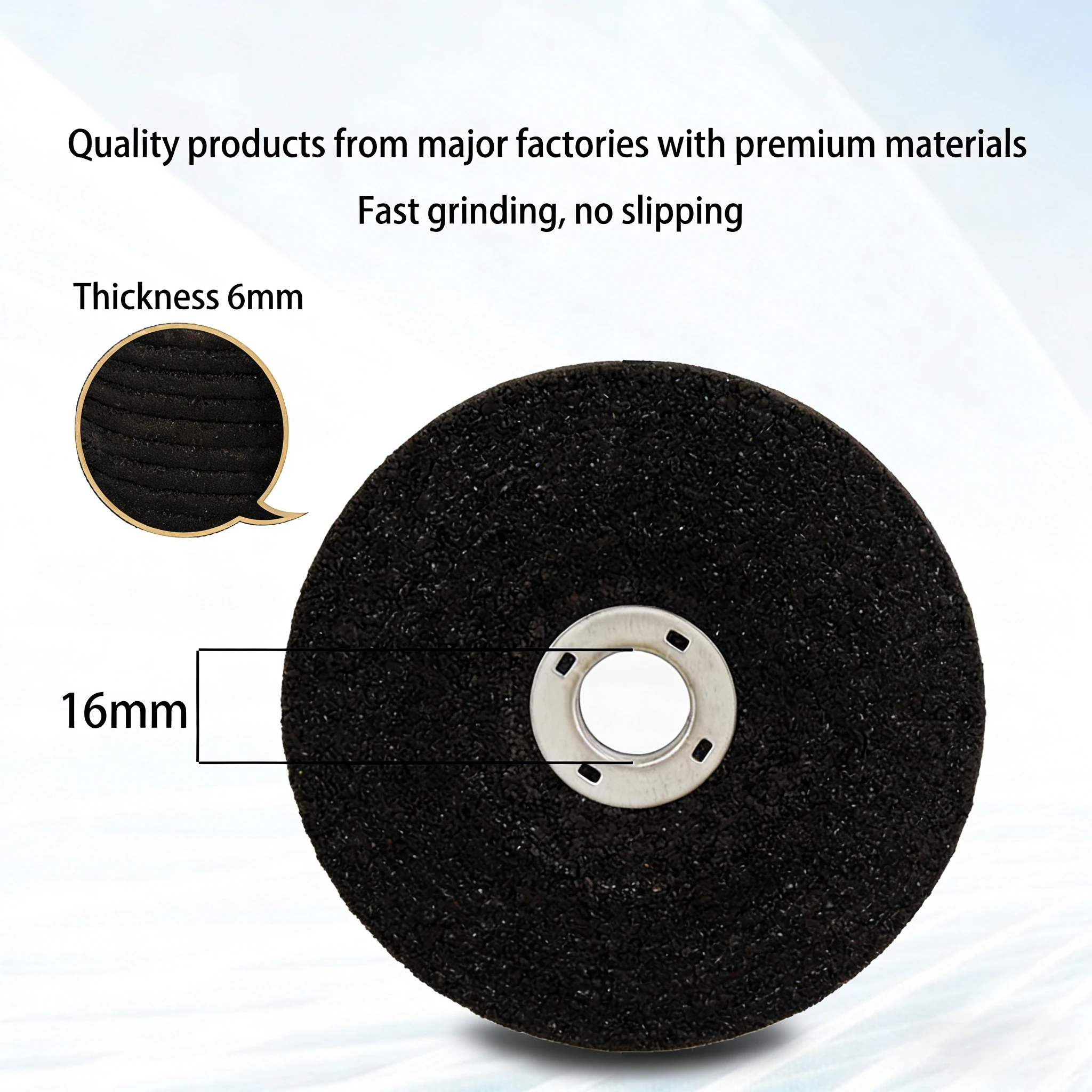 1Pc 75/100/125mm Grinding Wheel Angle Grinder Cutting Disc Metal Polishing Wheel Angle Grinder Accessories Abrasive Aperture