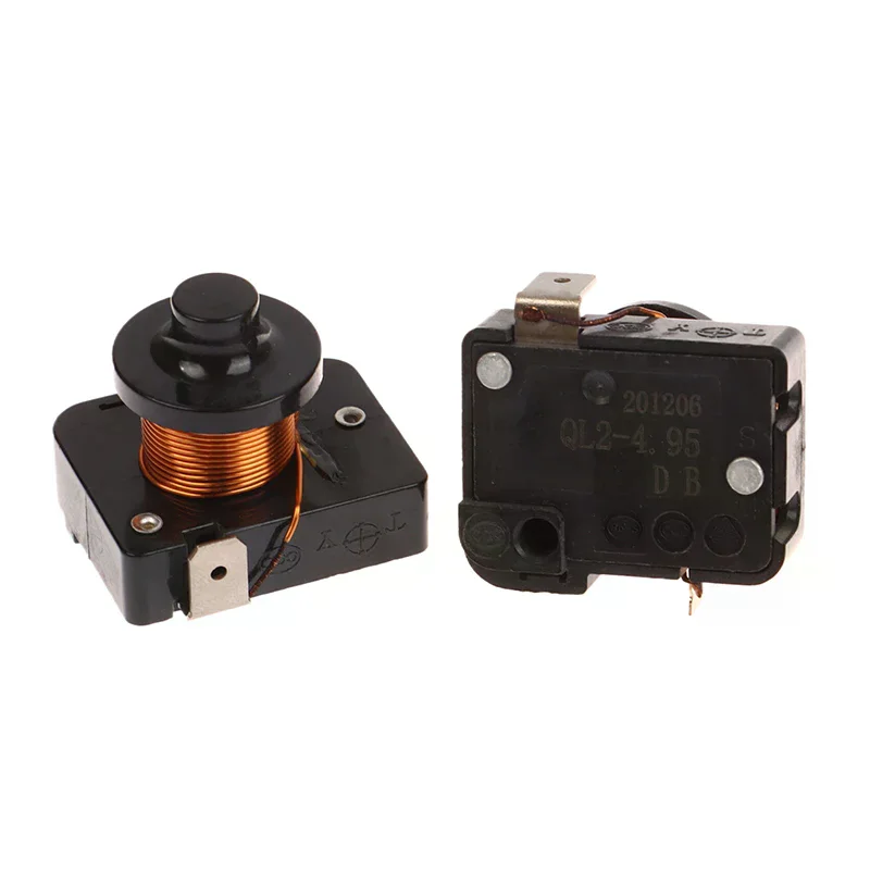 2Pcs QL2-4.95 QL2-7.0 QL2-1.60 Refrigerator Freezer Starter Heavy Duty Starter Protector Capacitor Compressor Accessories