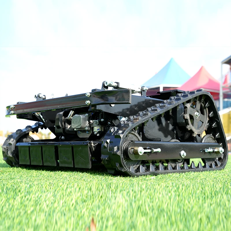 Customized Agriculture Cordless Lawn Mower Engine Remote Control Robot Lawn Mower
