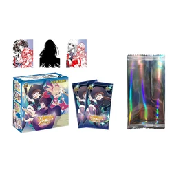 Anime Beauties Coleção Cartões, Goddess Story, Booster Box, Girl's Party, Brinquedos de mesa, Kids, PR, Promo, 2m07