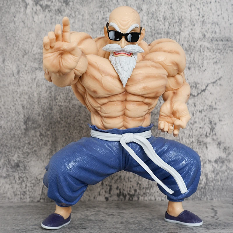 23cm Dragon Ball CS Master Roshi Action Figure Anime DBZ Kame Sennin Figuras Toys Manga Figurine Model Ornaments Peripheral Gift