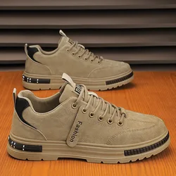 Labor protection men's shoes summer new wear-resistant and anti slip work clothes trendy and versatile shoes work shoes for men