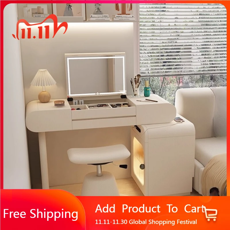 

Makeup Mirror Dressing Table Accessories Desk Chair Luxury Computer Vanity Table Bedroom Organizer Vestidores Trendy Furniture