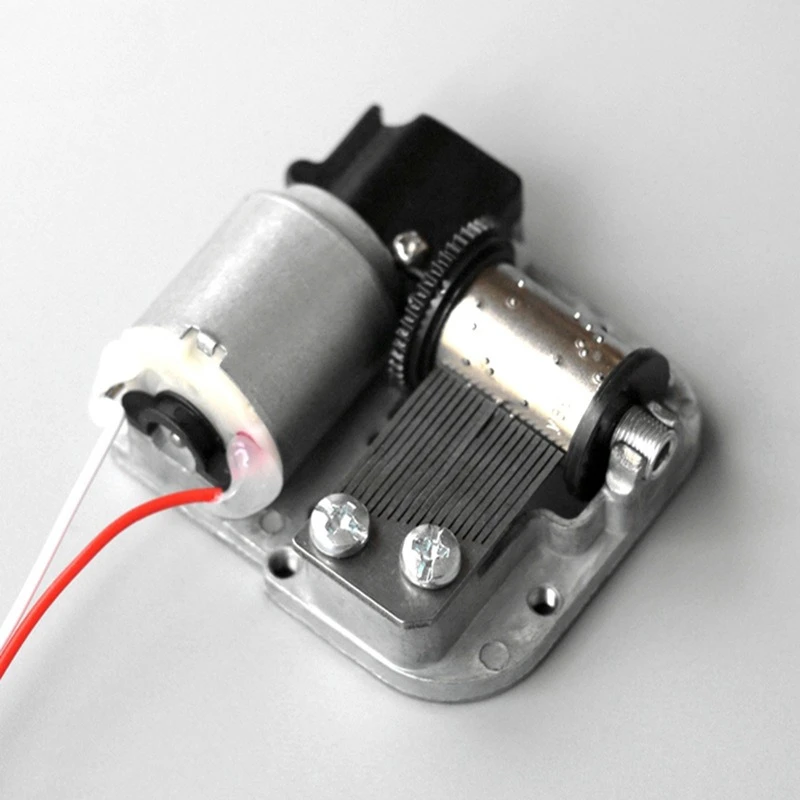 1.5V Yunsheng Electric Music Box Movement DIY Swan Lake Spiral Power Spring Not Include the AA Battery for Birthday Gifts