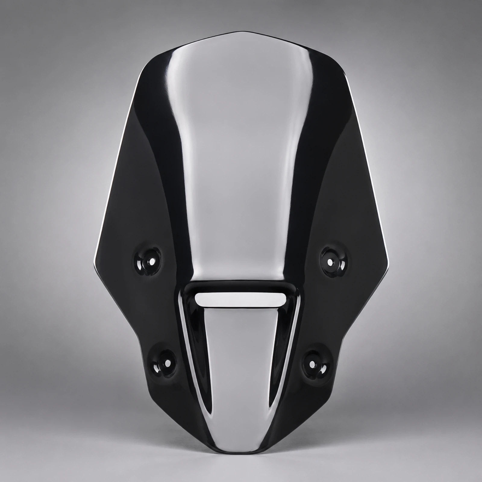 Motorcycle XL750 Touring Model Windshield Aerodynamic Windshield with Central Ventilation Opening Wind Deflector
