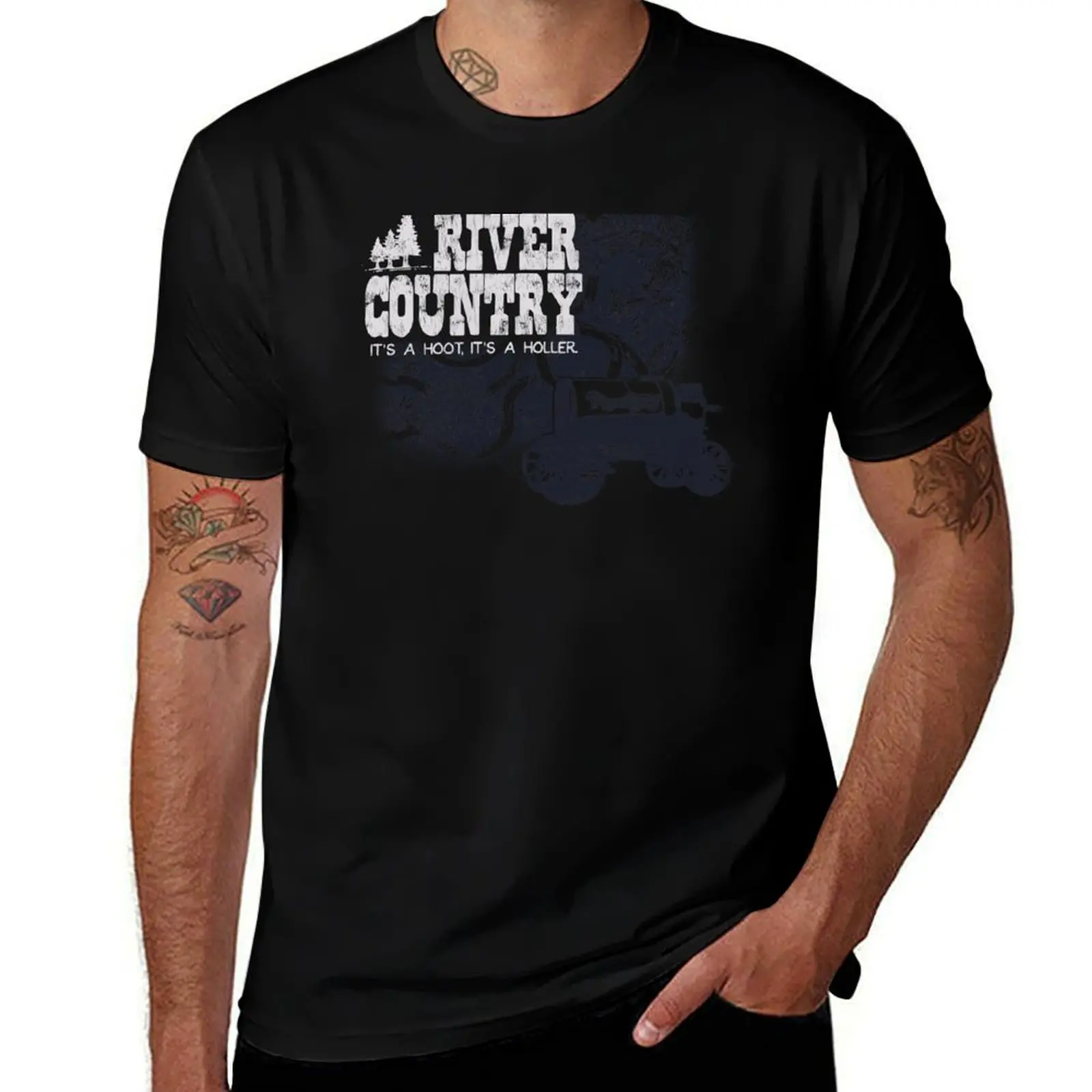 

River Country - It's a Hoot It's a Holler! T-Shirt t shirt personalised funny t shirts dark humor T-Shirt
