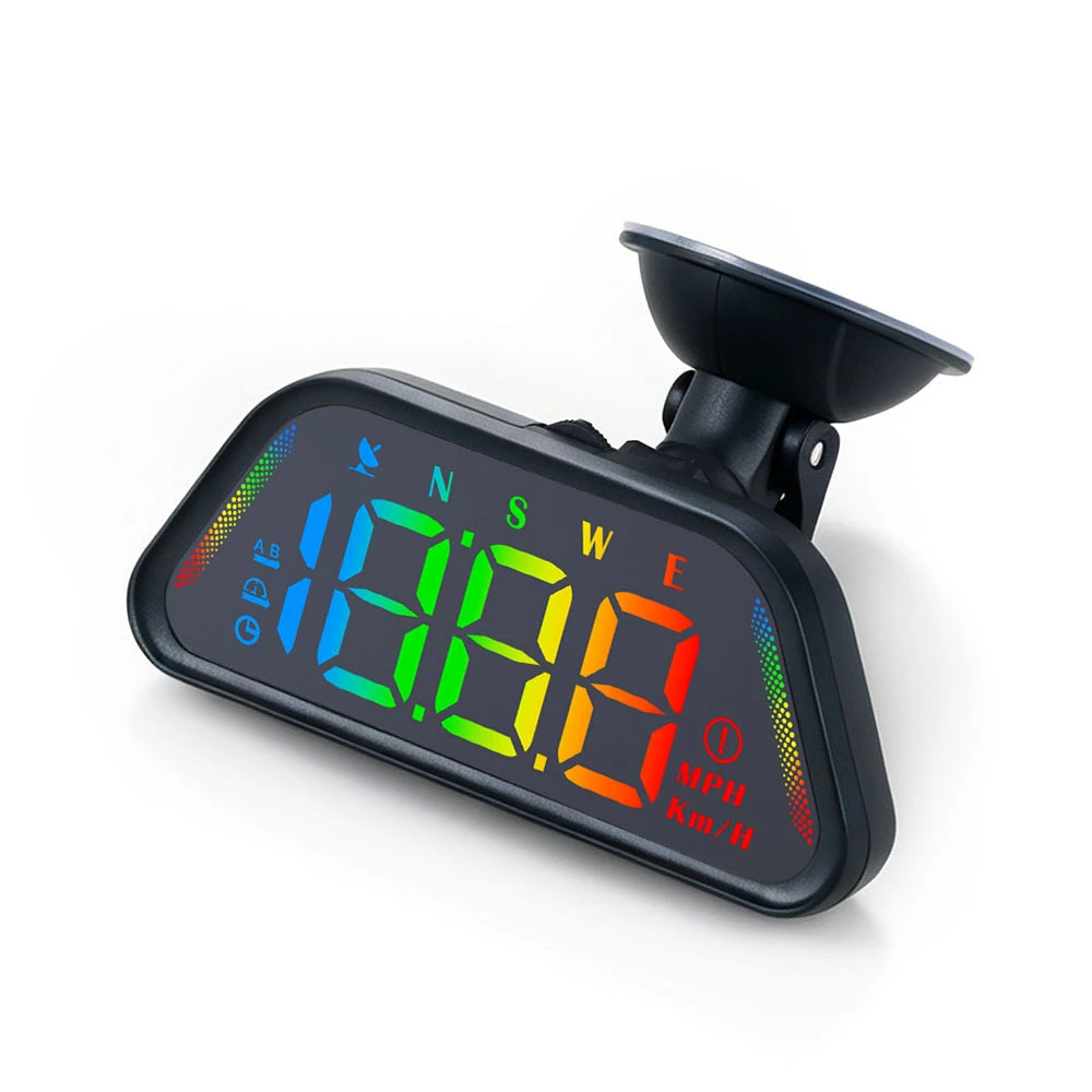​G23 Universal Digital GPS Speedometer Color Font HD LCD Projection Car HUD Multi Functional Tester Head Up Display