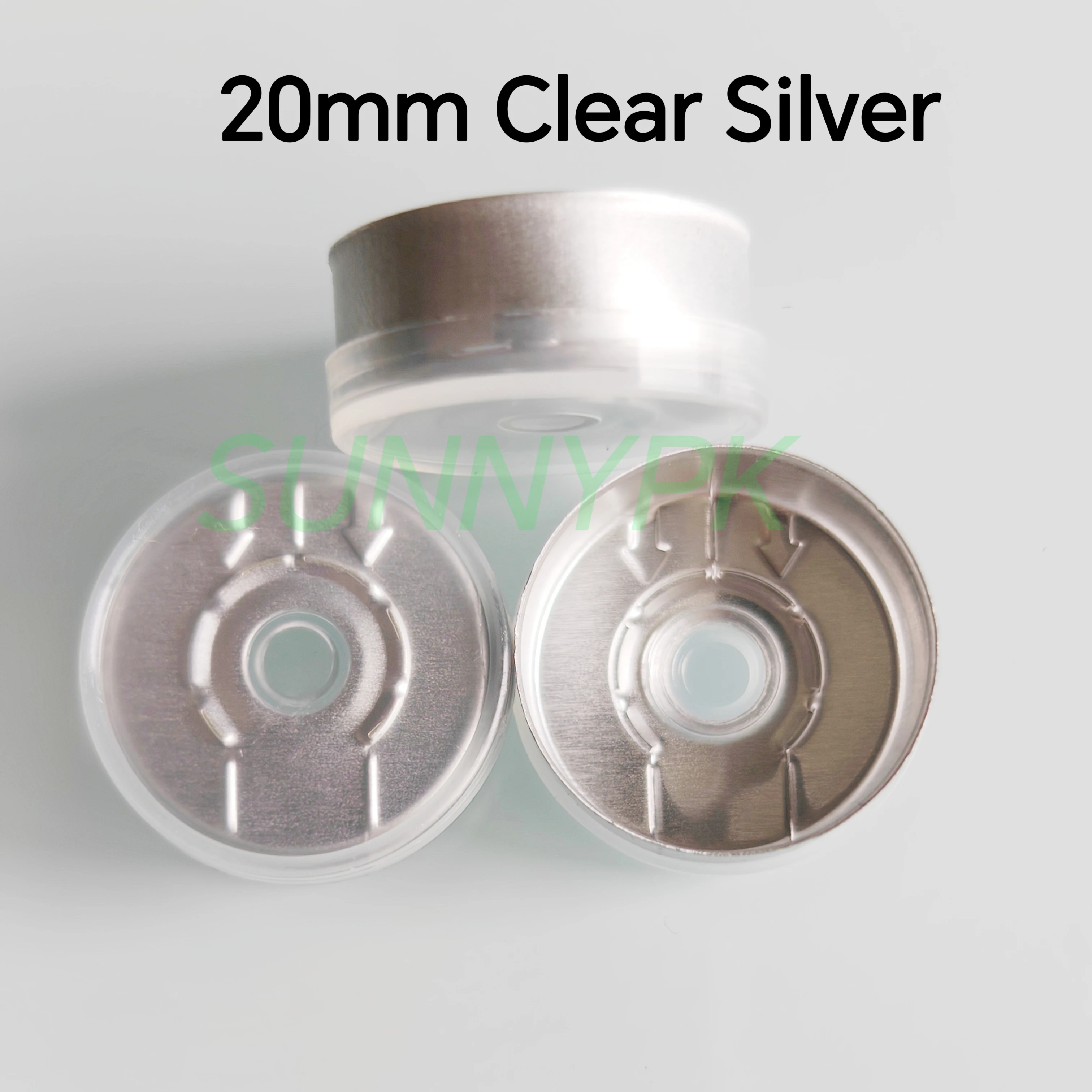 20mm Aluminium Plastic Cap,1000pcs/lot!All Kinds of Colored Plastic Caps,plastic caps,Closure tops for crimping glass vial