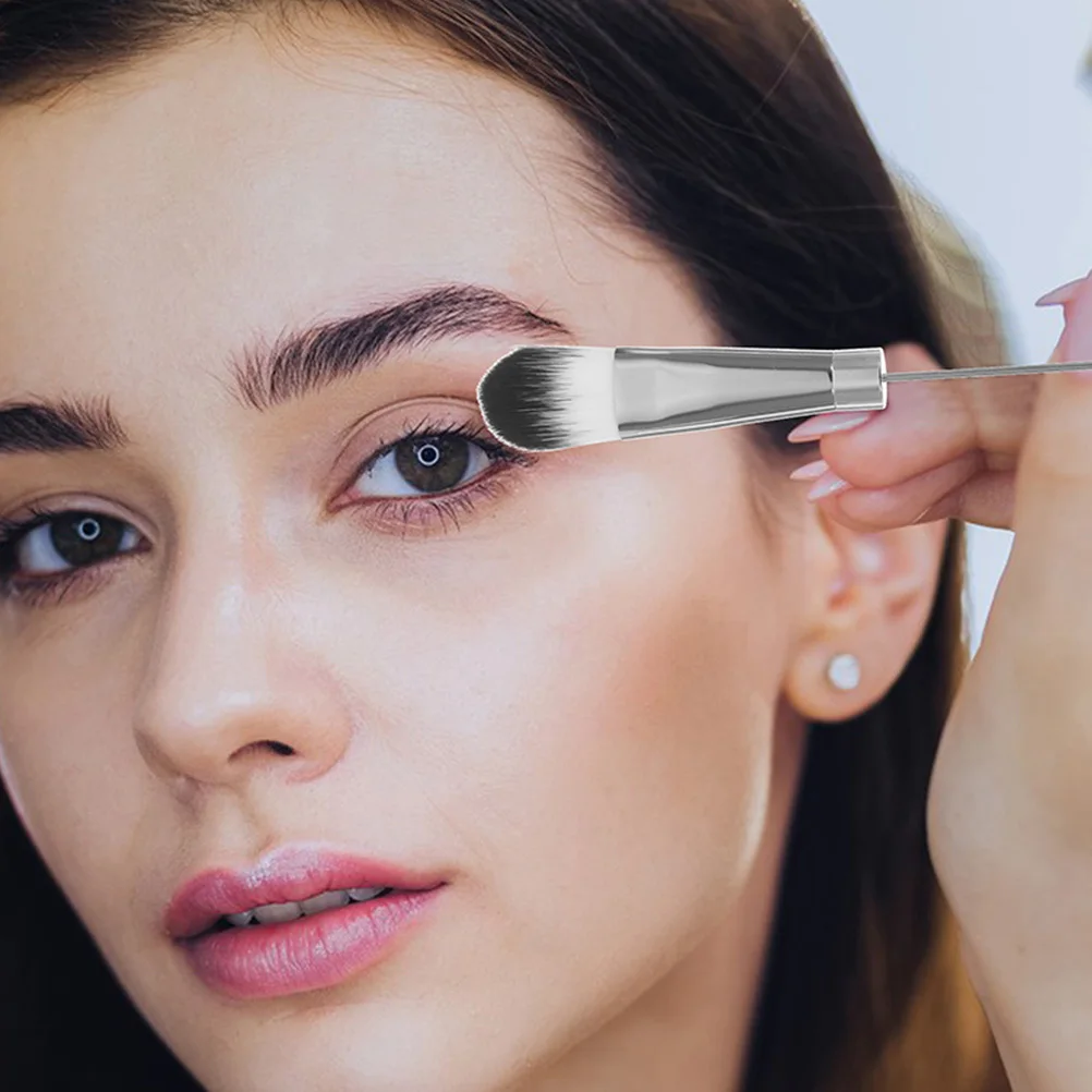 

2Sets Makeup Brush Set Variety Functions Soft Bristles Metal Handle Women Eye Shadow Blush Loose Powder Tools