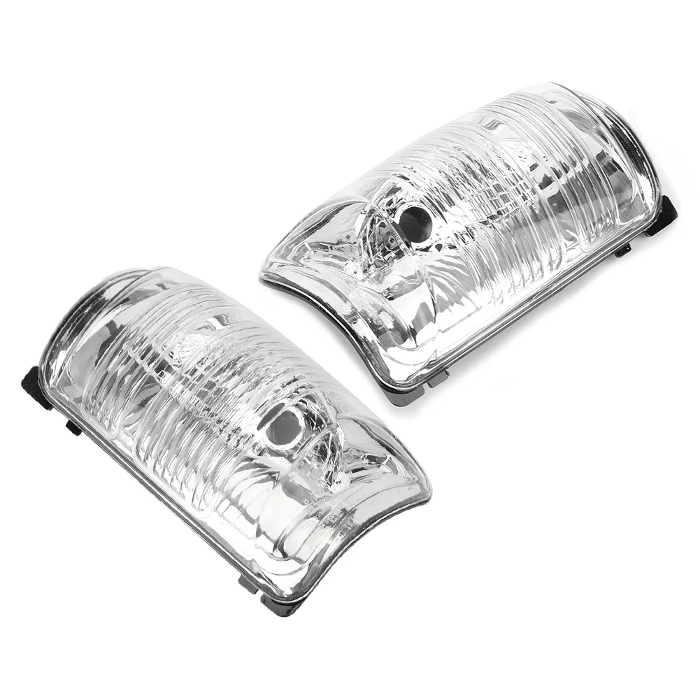 Backup Mirror Light Lens Cover Exterior Rearview Door Wing Mirror Indicator Lens Clear Fits for  Transit MK8 2014+