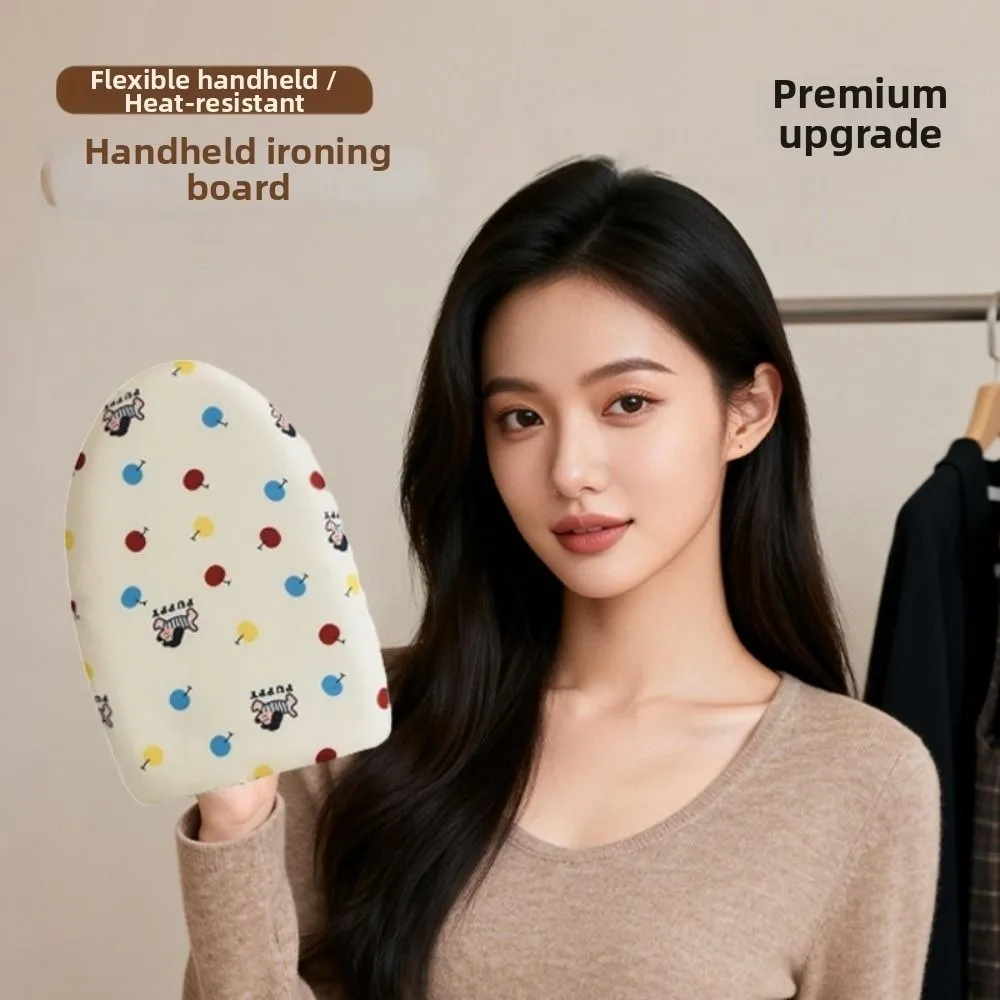 New Handheld Ironing Board Mini Household Anti-scald Gloves Heat-resistant Ironing Tray Clothing Store