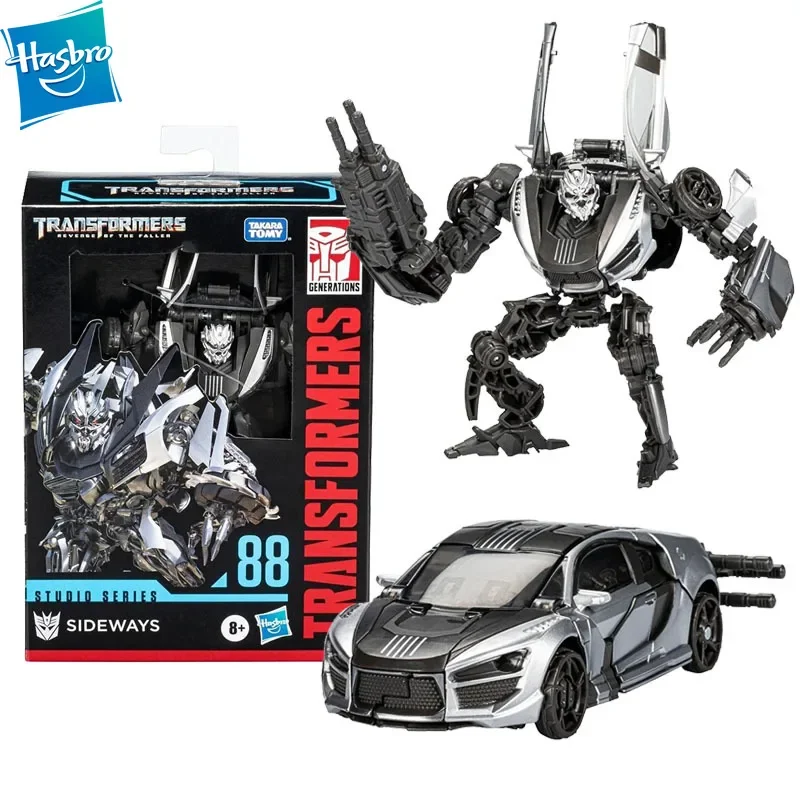 In Stock Hasbro Transformers SS88 Sideways Studio Series Deluxe Class Decepticons Original Anime Action Figure Model Toys Gift