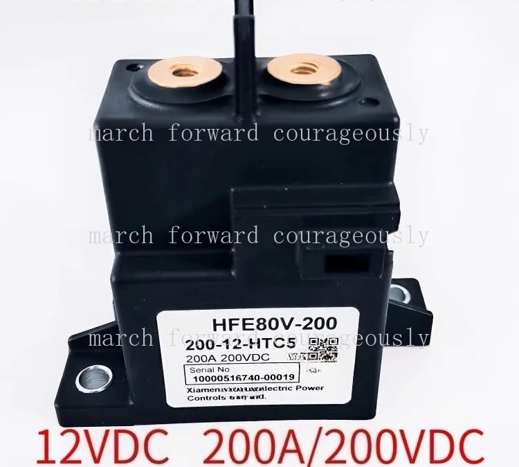 

Новый оригинальный продукт HFE80V-200 12-HTC5 для высоковольтного реле постоянного тока Hongfa 200A 200VDC