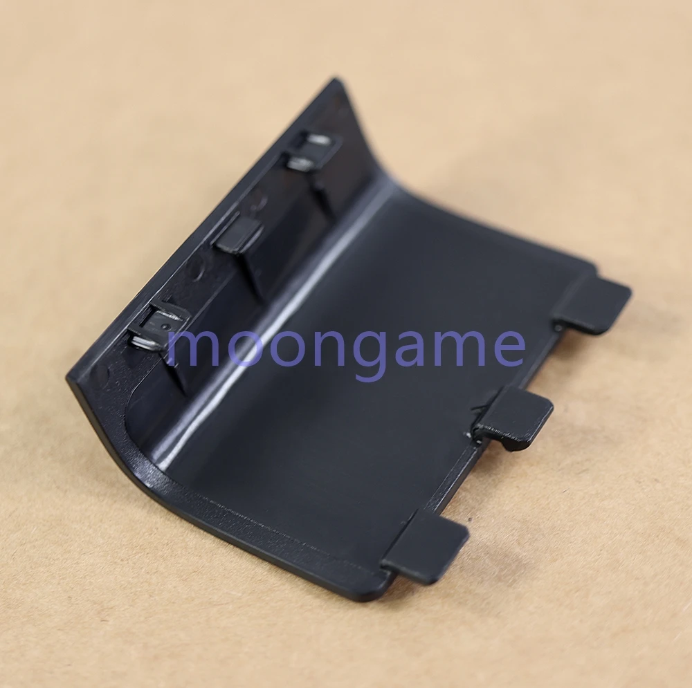 2 قطعة لسلسلة Xbox X/S وحدة تحكم لاسلكية البلاستيك البطارية قذيفة غطاء الغطاء الخلفي استبدال غطاء باب الإسكان #4
