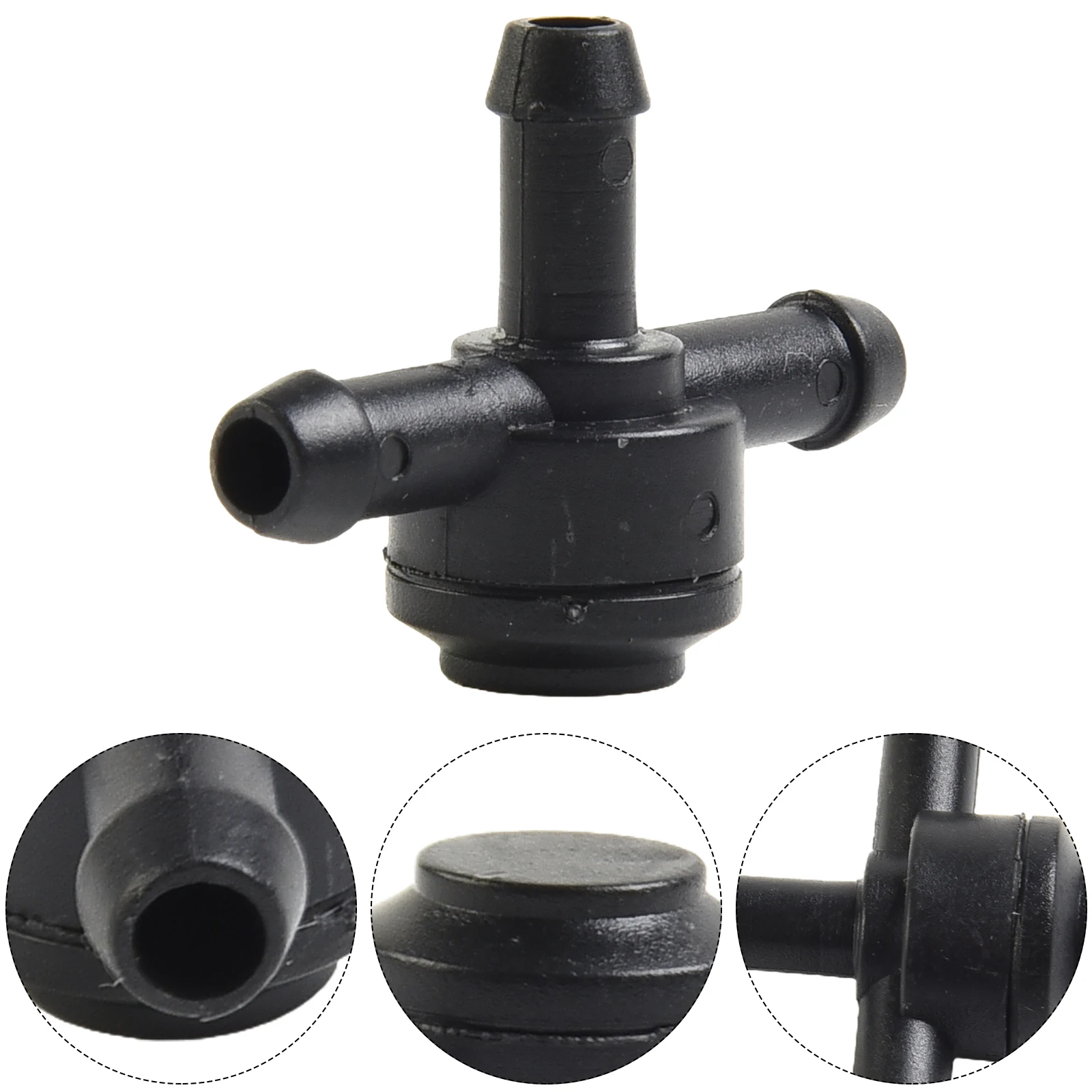 Valves ​Windscreen Washer Black Car Windscreen Replacement Washer T Valves 31391513 For Volvo C30 S40 V50 Brand New