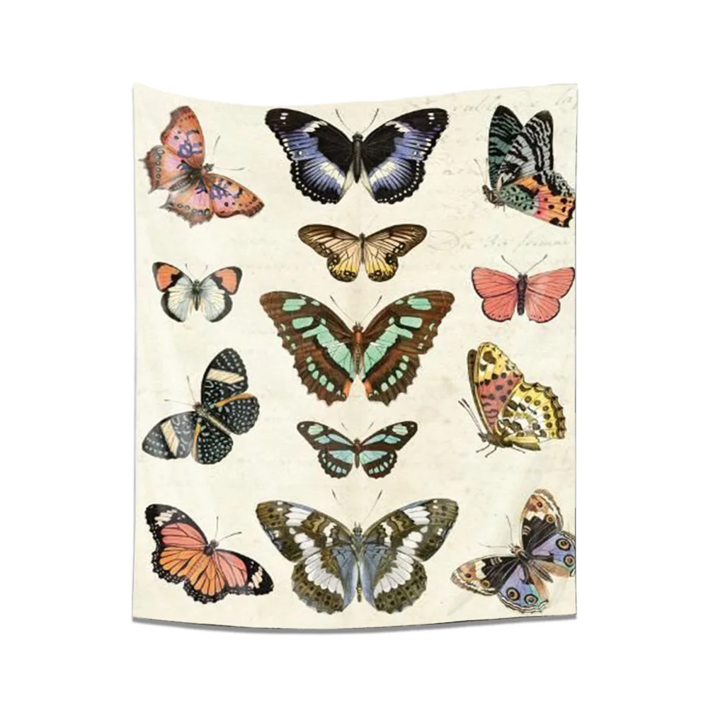 "Dancing Butterflies – Exquisite Butterfly Pattern Wall Hanging Tapestry"