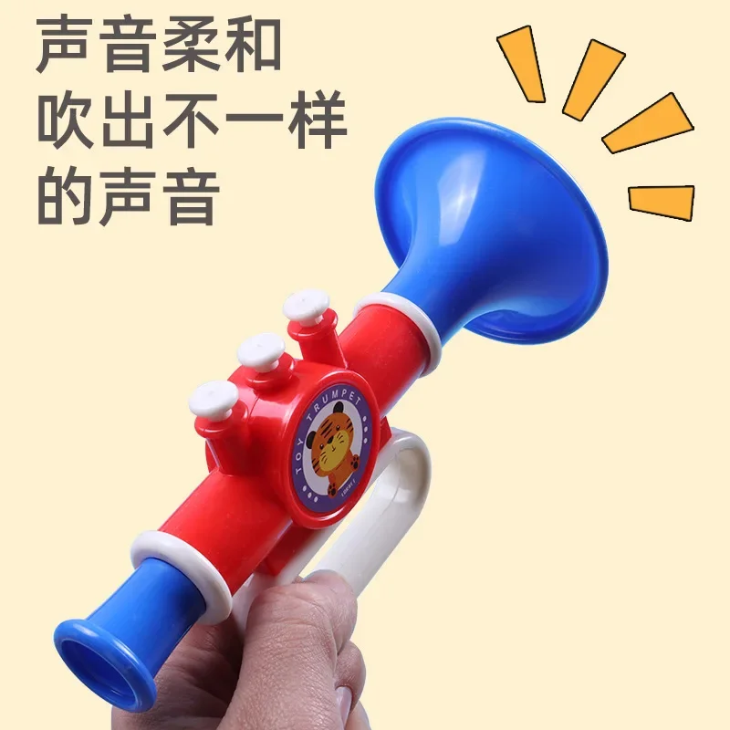 1pc Baby Instrument Toy Baby Sensory Development Trumpet Children's Trumpet Toy Set for Early Music Education Sensory for Kids