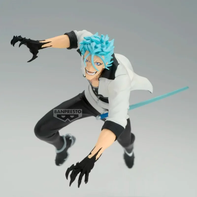 Oryginalna figurka anime Bandai Banpresto BLEACH VIBRATION STARS GRIMMJOW JAEGERJAQUES, model kolekcjonerski z PVC, zabawka, prezent