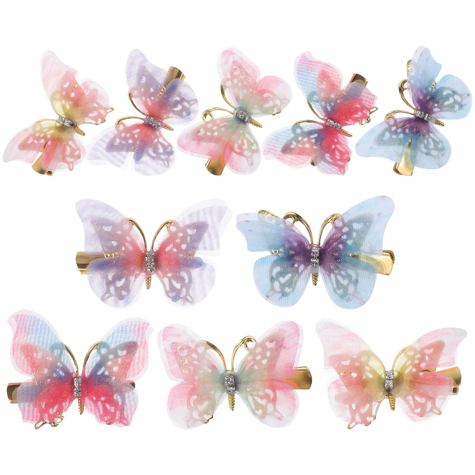 

10 Pcs Hair Clips Barrettes for Kids Little Girl Baby Accessories Toddler Girls Pin