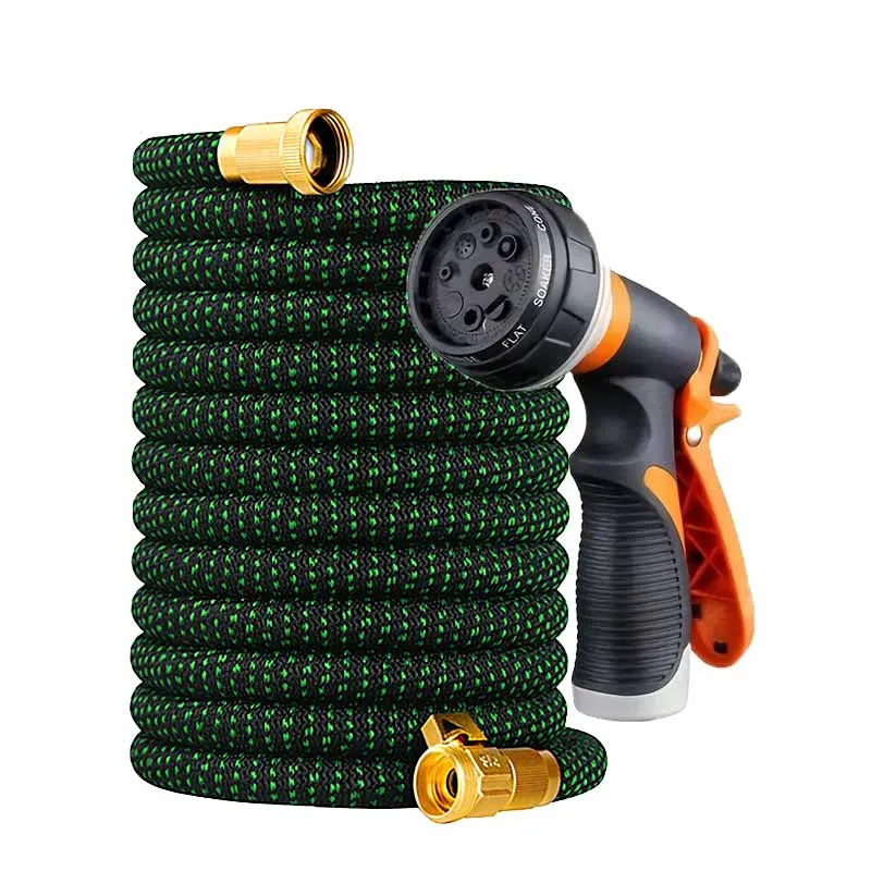

Многофункциональный спринклерный пистолет для садоводства, расширяемый гибкий ирригационный шланг, 3/4, средство для очистки домашнего орошения