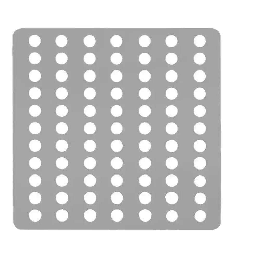 Kitchen Bathroom Stainless Steel Floor Drain Mesh Square Anti Clogging Filter Professional Sink Waste Water Strainer