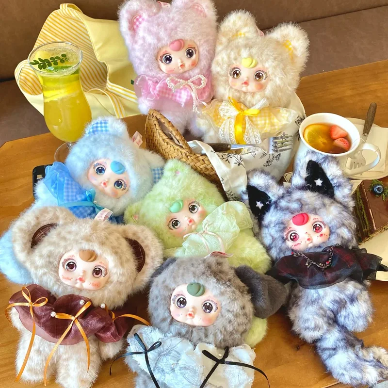 

Yumi Heartbeat Plan Series Blind Box Vinyl Plush Doll Cute Collectible Stuffed Dolls Animal Toys Backpack Charm Ornaments Gifts