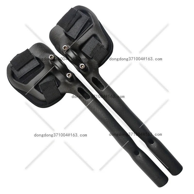 دراجة جبلية غير مميزة من ألياف الكربون بالكامل 3K/UD TT Dead Flying Bend Split Pair Rest