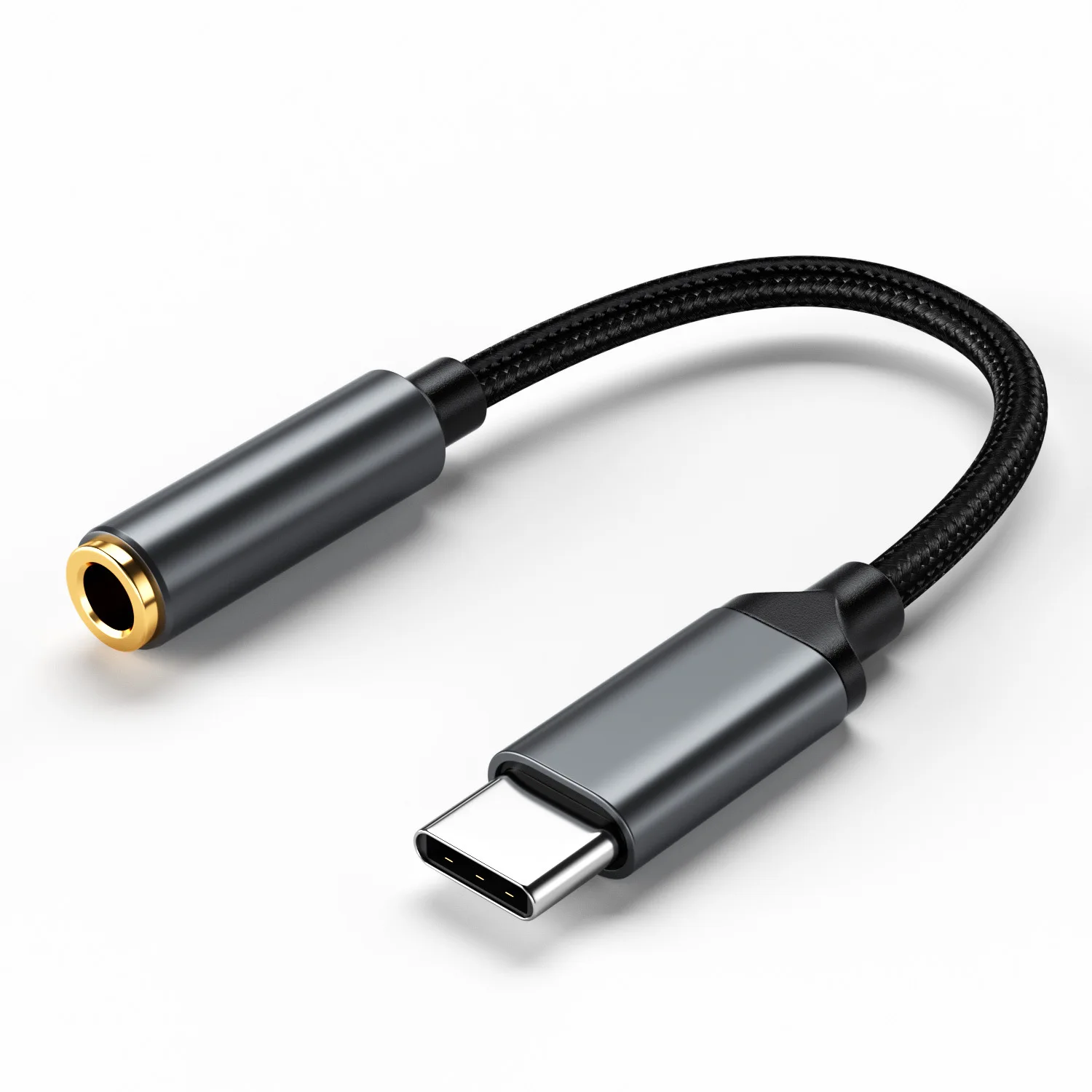 Type-C to 3.5mm headphone jack Audio converter Headphone Adapter Phone accessories for iPhone 15 Samsung MacBook Huawei