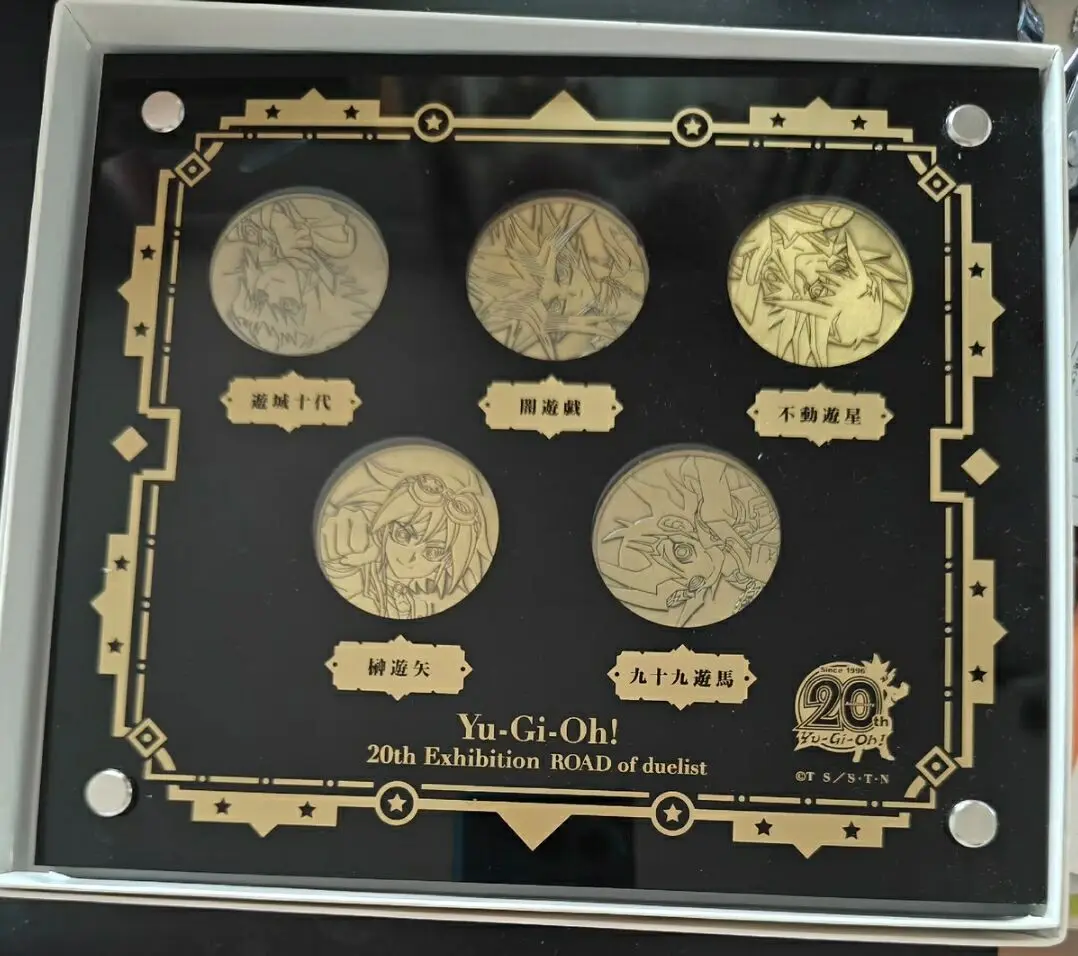 

Yugioh KONAMI Duel Monsters 20th ANNIVERSARY Exhibition Road Of Duelist Limited official Collection Coin Medal Set