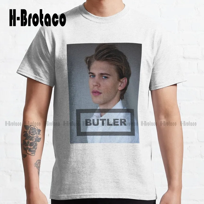 Austin Butler (Name + Photo) Classic T-Shirt Shirts For Women Outdoor Simple Vintag Casual T Shirts Xs-5Xl Make Your Design